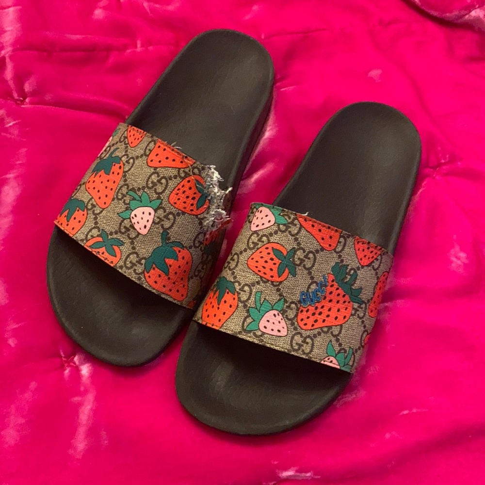 Authentic gucci slides
